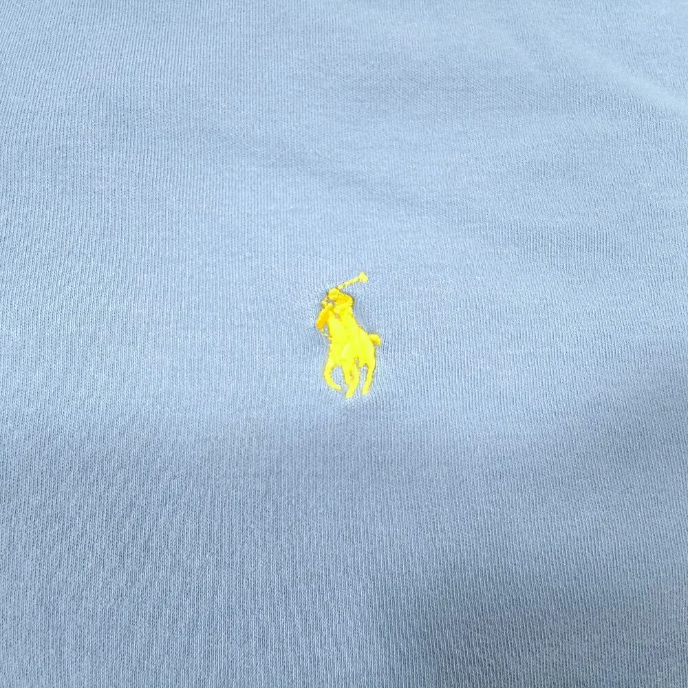 Polo by Ralph Lauren Collared Polo Shirt Mens Size Extra Large XL Blue Yellow